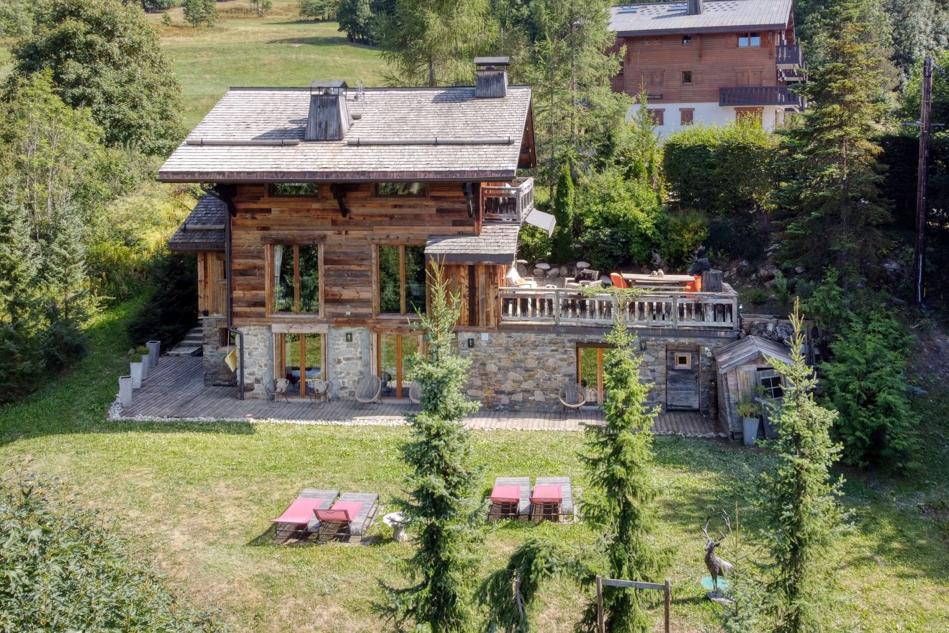 Location Saisonnière Chalet De Luxe Megève 5 Pièces 180 M² - Megève ...