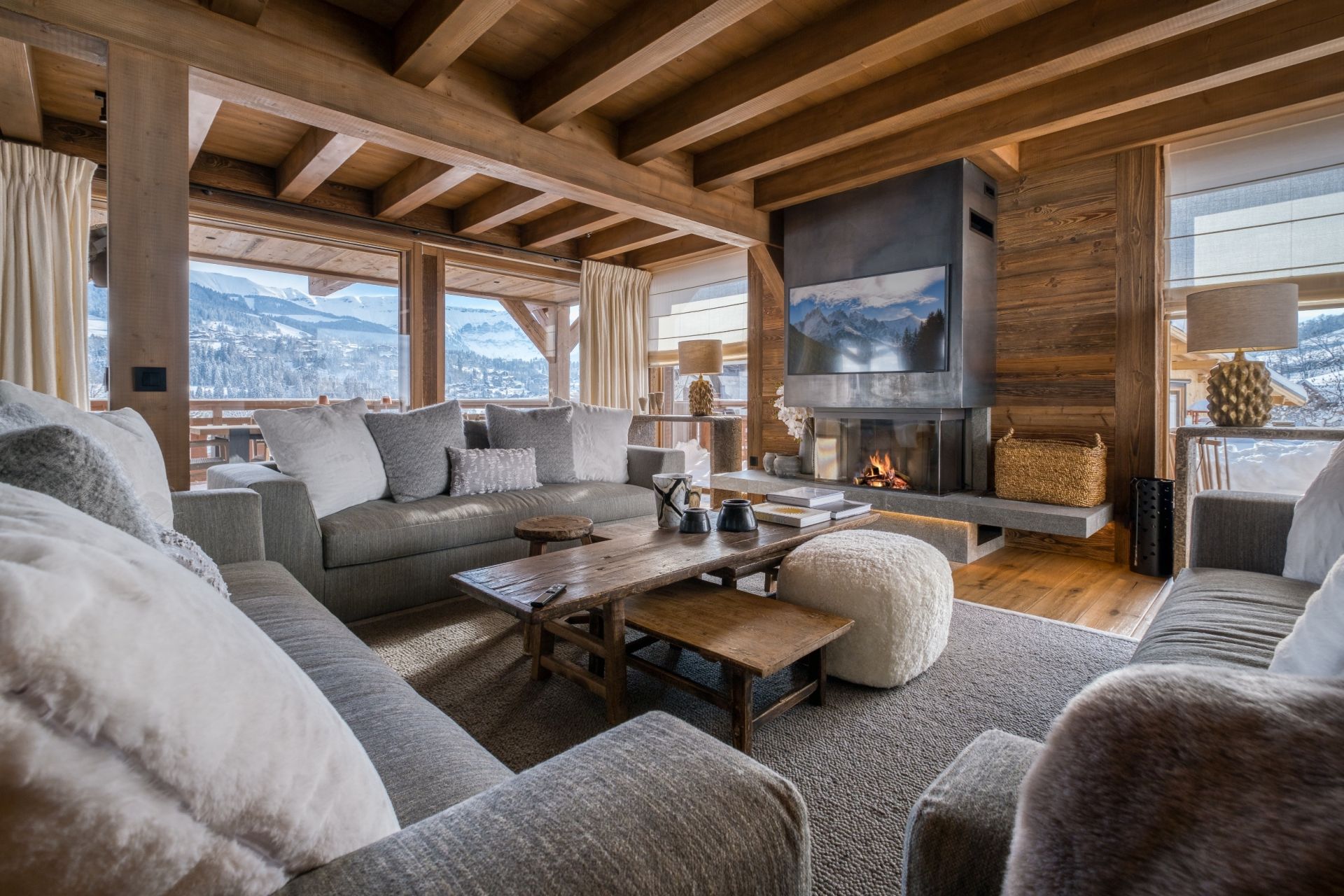 Rental Luxury chalet Demi-Quartier 8 Rooms 400 m² - Megève Sotheby's ...