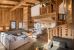 luxury chalet 9 Rooms for seasonal rent on MEGEVE (74120)